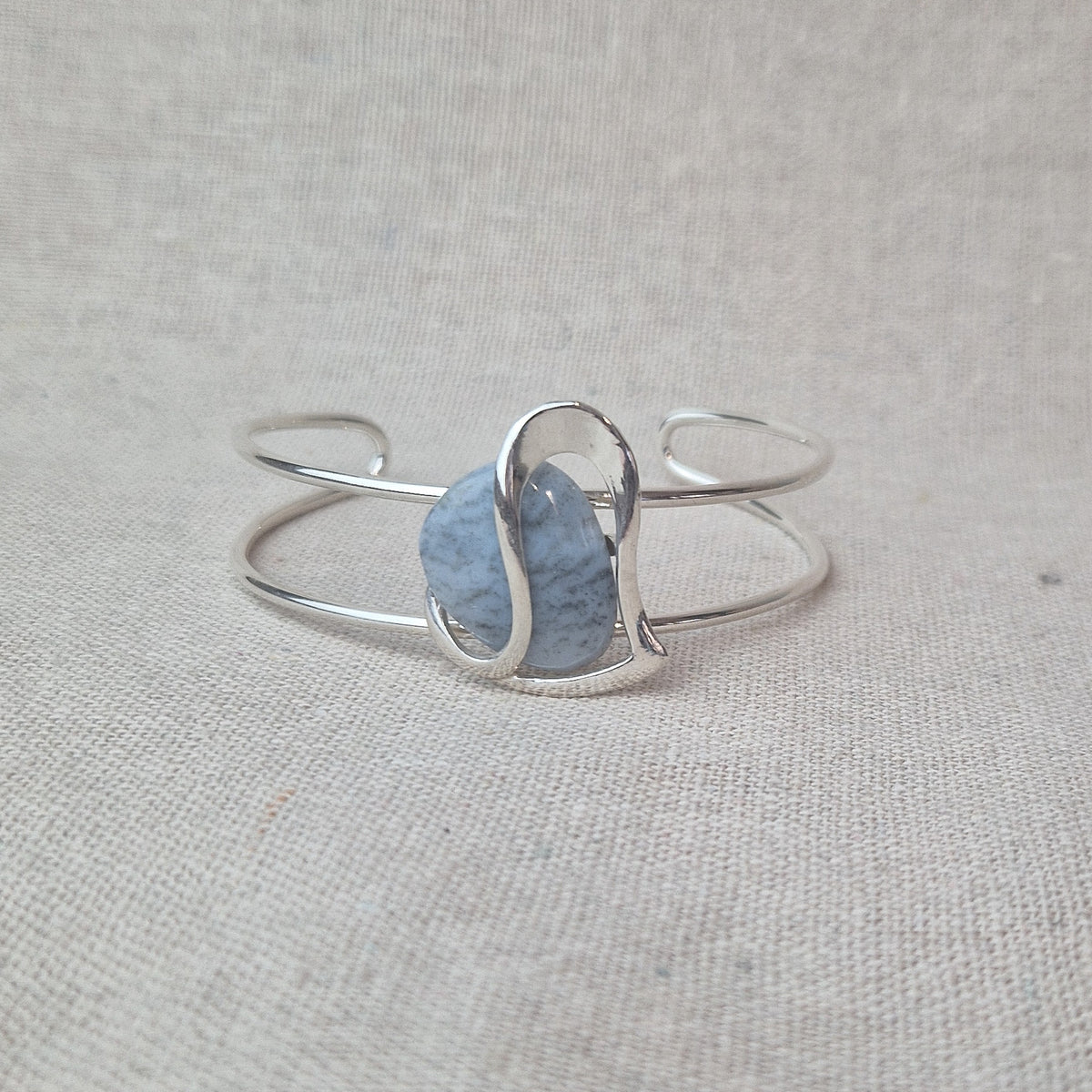 Kalcedon - Armband liten